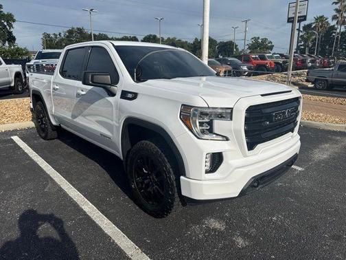 Summit White 2021 GMC Sierra 1500 Elevation