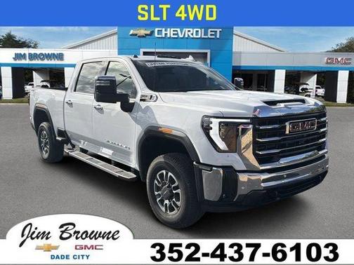 Summit White 2026 GMC Sierra 3500 SLT