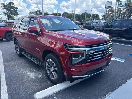 Radiant Red 2025 Chevrolet Tahoe LT