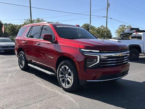 Radiant Red 2025 Chevrolet Tahoe LT