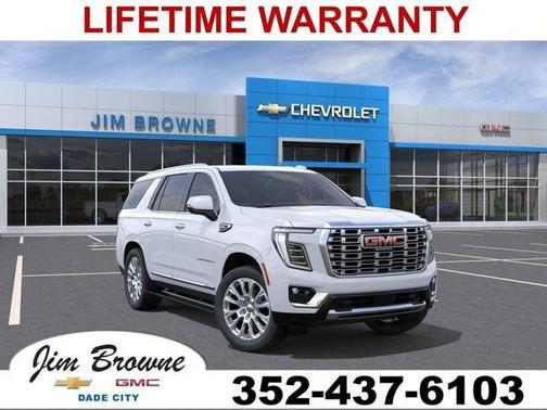 Glacier White 2026 GMC Yukon Denali