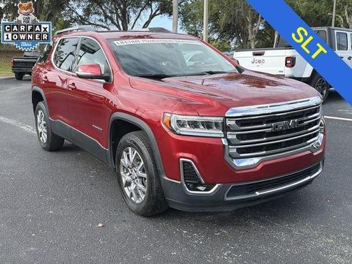 Cayenne Red Tintcoat 2022 GMC Acadia SLT