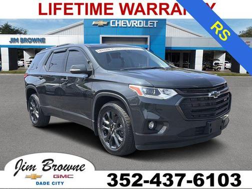 Gray 2021 Chevrolet Traverse RS