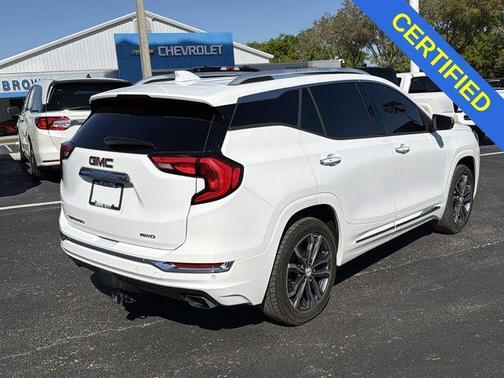 White 2019 GMC Terrain Denali