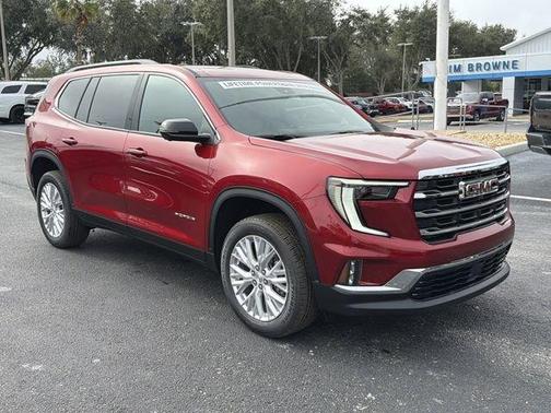 Volcanic Red 2026 GMC Acadia Elevation