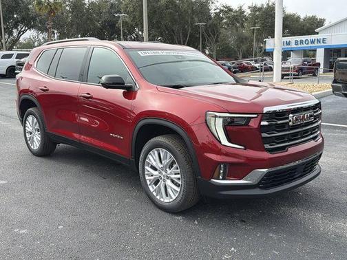 Volcanic Red 2026 GMC Acadia Elevation