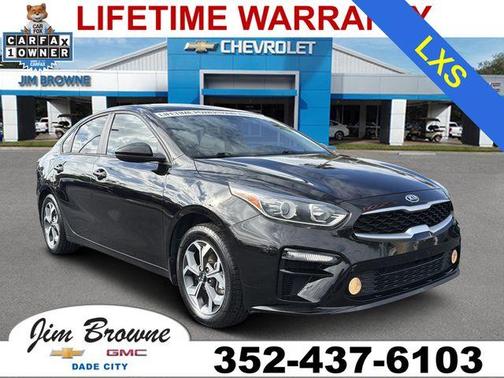 Aurora Black Pearl 2021 Kia Forte LXS