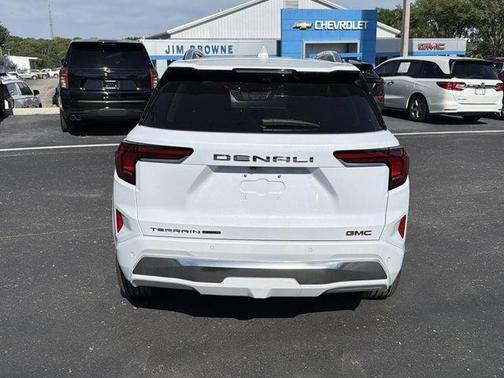 Glacier White 2026 GMC Terrain Denali