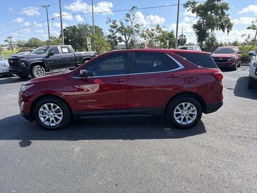Red 2021 Chevrolet Equinox 1LT