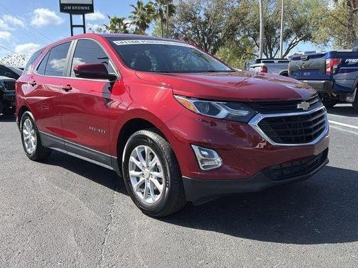 Red 2021 Chevrolet Equinox 1LT