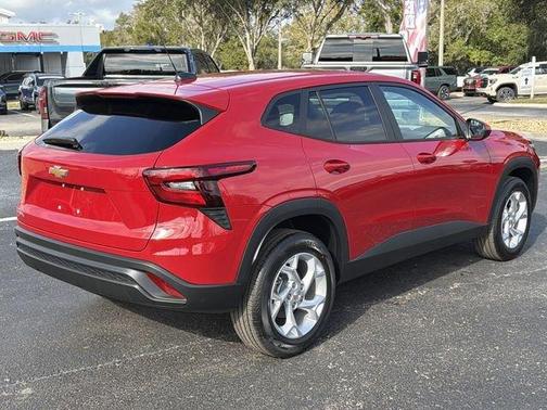 Red 2026 Chevrolet Trax LS