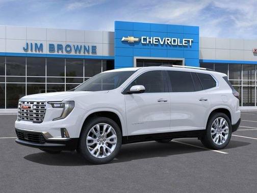 Glacier White 2026 GMC Acadia Denali