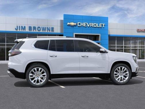 Glacier White 2026 GMC Acadia Denali
