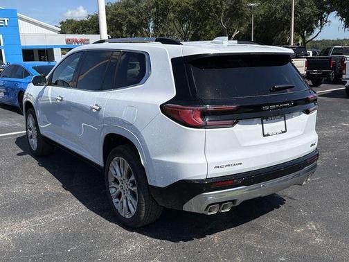Glacier White 2026 GMC Acadia Denali