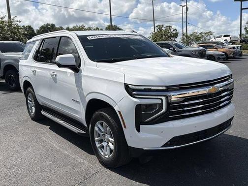Summit White 2025 Chevrolet Tahoe LT