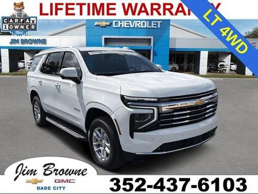 Summit White 2025 Chevrolet Tahoe LT