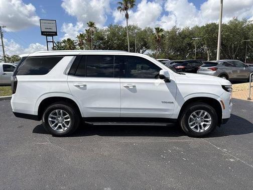 Summit White 2025 Chevrolet Tahoe LT
