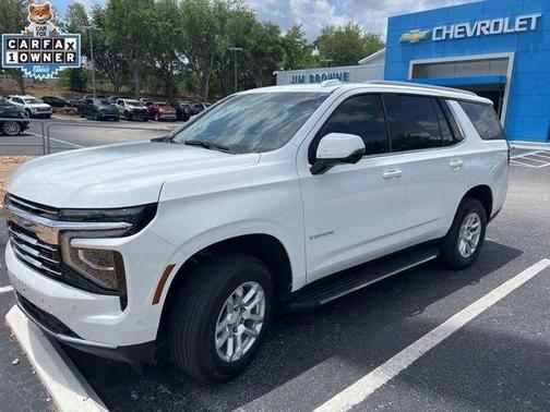 Summit White 2025 Chevrolet Tahoe LT