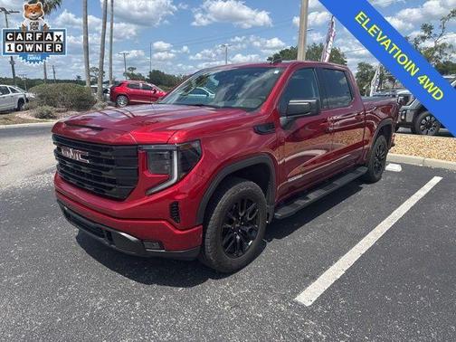 Volcanic Red 2023 GMC Sierra 1500 Elevation