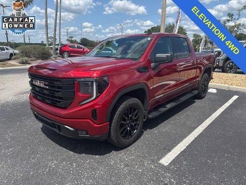 Volcanic Red 2023 GMC Sierra 1500 Elevation