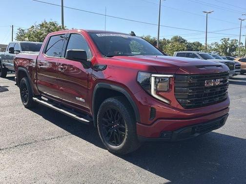 Volcanic Red 2023 GMC Sierra 1500 Elevation