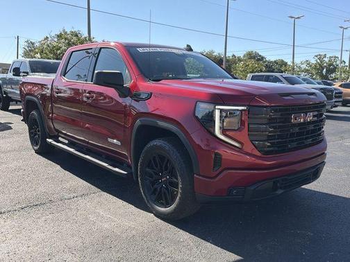 Volcanic Red 2023 GMC Sierra 1500 Elevation