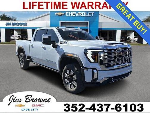 Glacier White 2026 GMC Sierra 2500 Denali