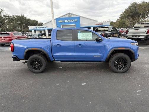 Blue 2026 GMC Canyon Elevation