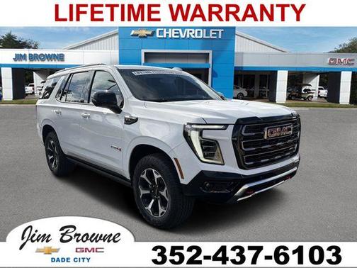 Summit White 2026 GMC Yukon AT4