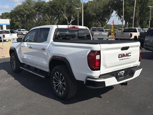 Summit White 2025 GMC Canyon Denali