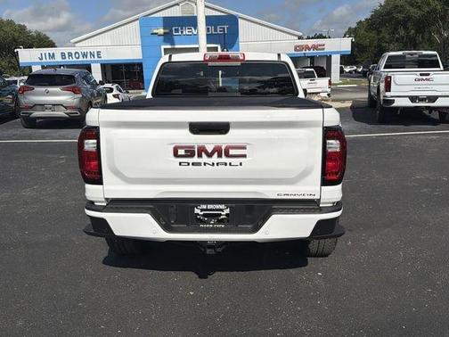 Summit White 2025 GMC Canyon Denali