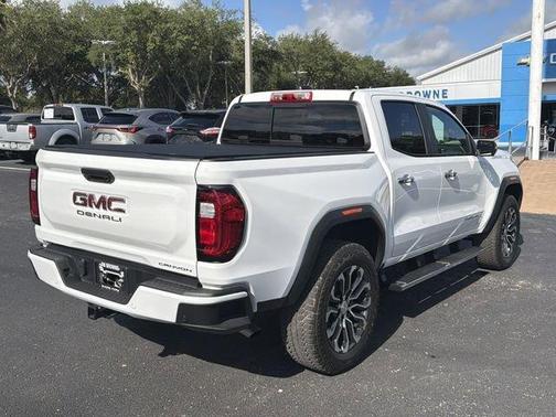 Summit White 2025 GMC Canyon Denali