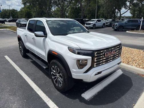 Summit White 2025 GMC Canyon Denali