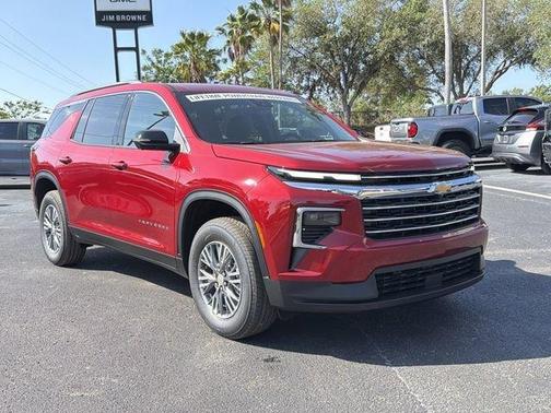 Radiant Red 2026 Chevrolet Traverse LT