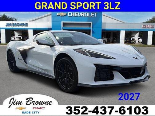 Arctic White 2027 Chevrolet Corvette Grand Sport