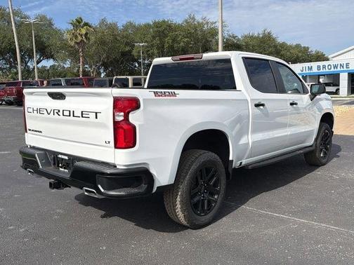 Summit White 2026 Chevrolet Silverado 1500 LT Trail Boss