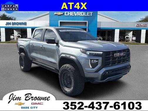 Gray 2024 GMC Canyon AT4X