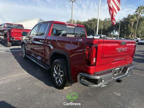 Volcanic Red 2024 GMC Sierra 1500 SLT