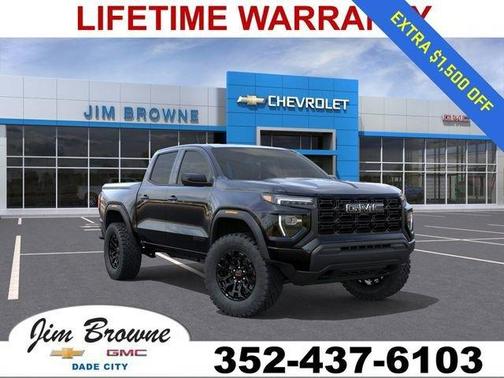 Onyx Black 2026 GMC Canyon Elevation