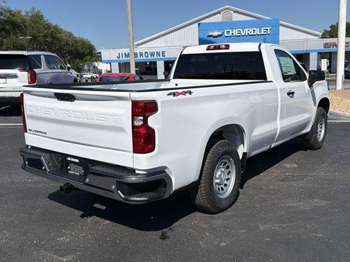 Summit White 2026 Chevrolet Silverado 1500 WT
