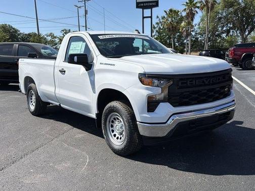 Summit White 2026 Chevrolet Silverado 1500 WT