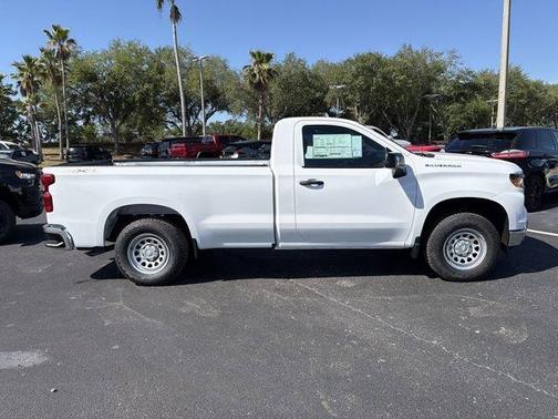 Summit White 2026 Chevrolet Silverado 1500 WT