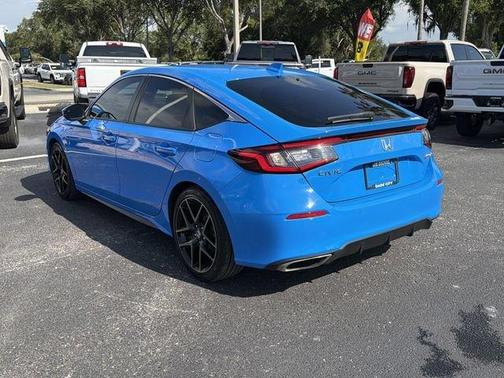 Blue 2022 Honda Civic Sport Touring