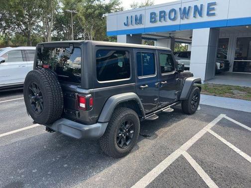 Granite Crystal Clearcoat Metallic 2022 Jeep Wrangler Unlimited Sport