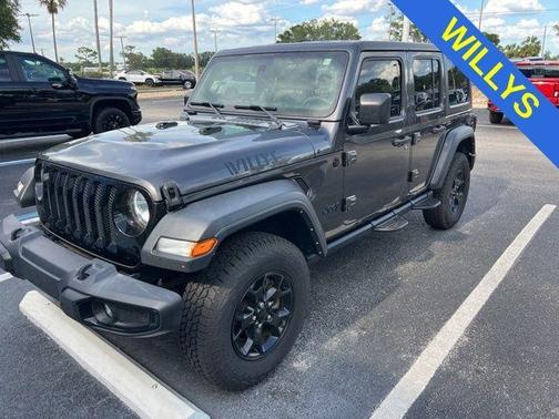 Granite Crystal Clearcoat Metallic 2022 Jeep Wrangler Unlimited Sport