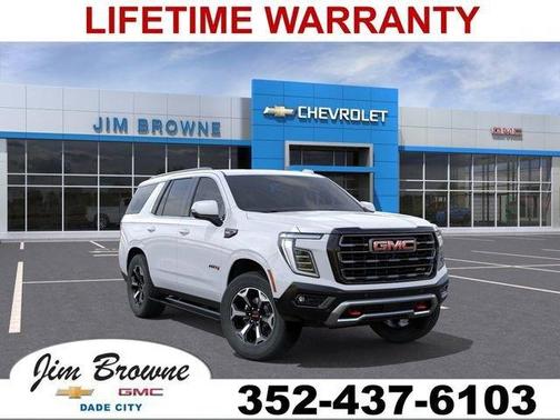 Summit White 2026 GMC Yukon AT4 Ultimate