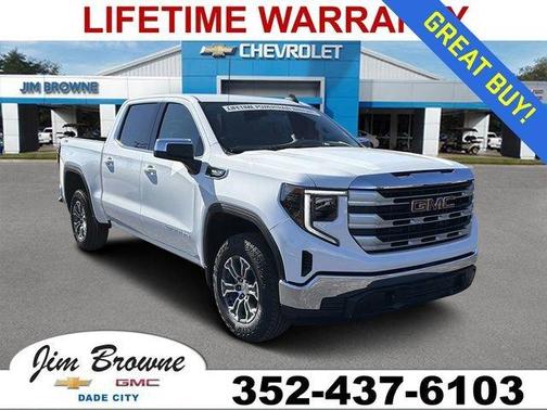 Summit White 2026 GMC Sierra 1500 SLE