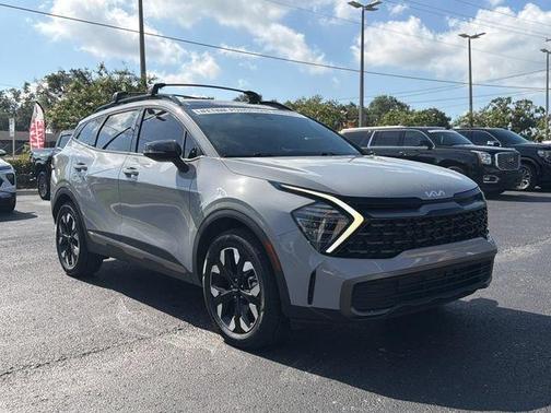 Wolf Gray 2024 Kia Sportage X-Line