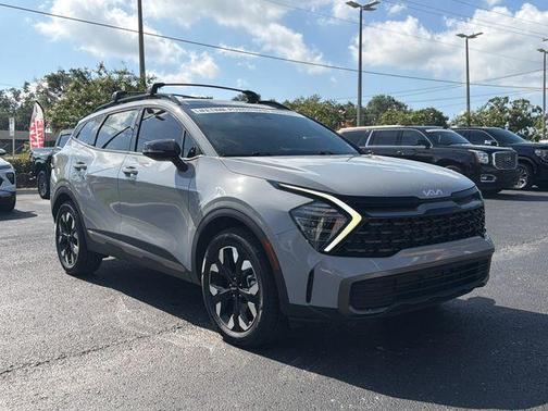 Wolf Gray 2024 Kia Sportage X-Line