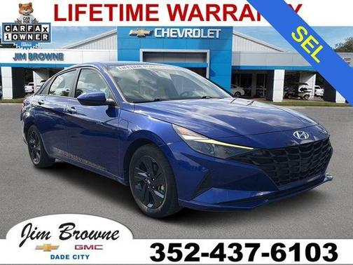 Intense Blue 2023 Hyundai ELANTRA SEL